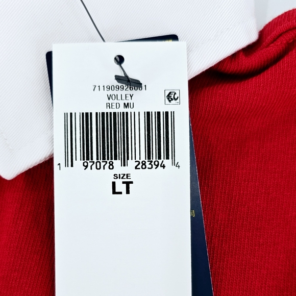 Polo Ralph Lauren RL Polo Rugby Shirt Beach Logo Pullover Men's Top - Picture 8 of 10